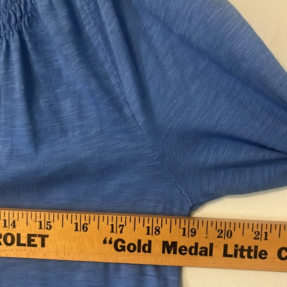 Lilly Pulitzer Sleeved Essie Dress Ladies Size Medium Bennett Blue - Picture 10 of 11